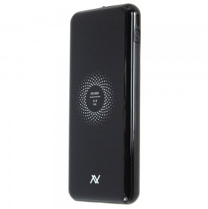 لافينتو MP125 باور بانك لاسلكي شحن سريع QI سعة 10000 مللي أمبير - أسود